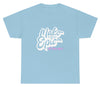 picture of "Make Today Epic" with Fitness Geeker Heavy Cotton Tee light blue