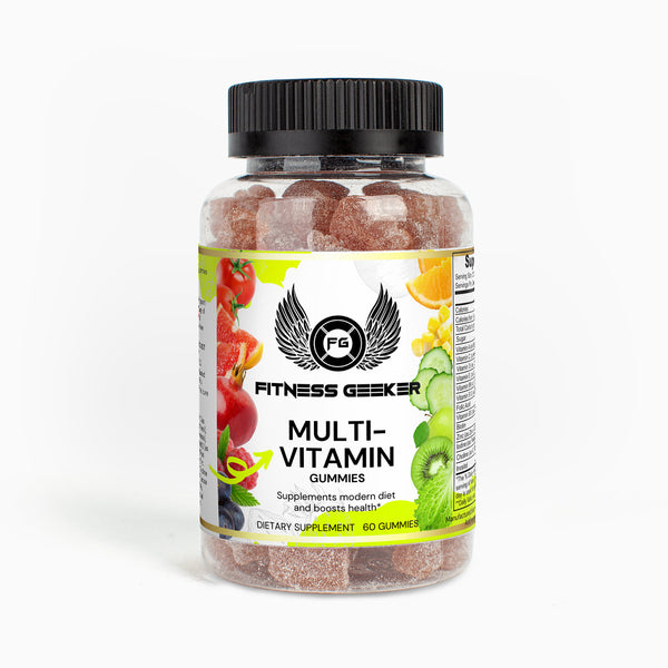 Picture of Fitness Geeker Daily Multivitamin Bear Gummies (Adult) - Essential Vitamins and Minerals