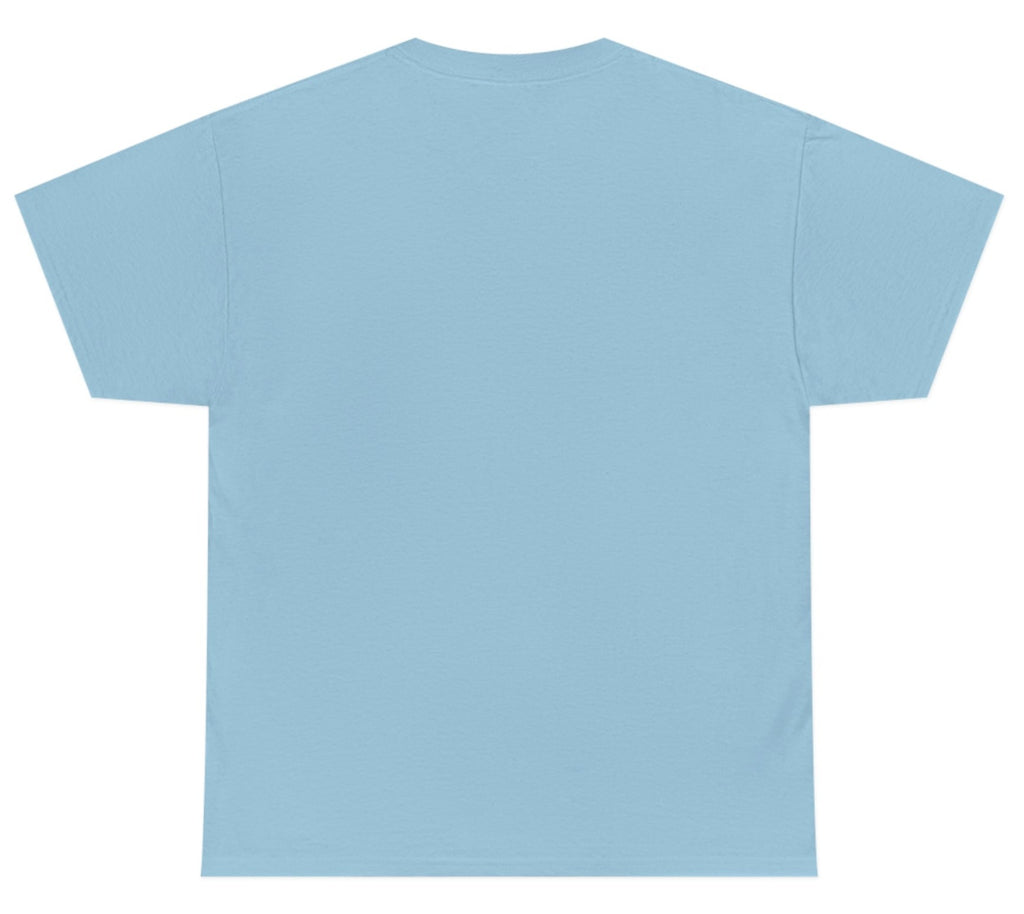 picture of "Make Today Epic" with Fitness Geeker Heavy Cotton Tee light blue back