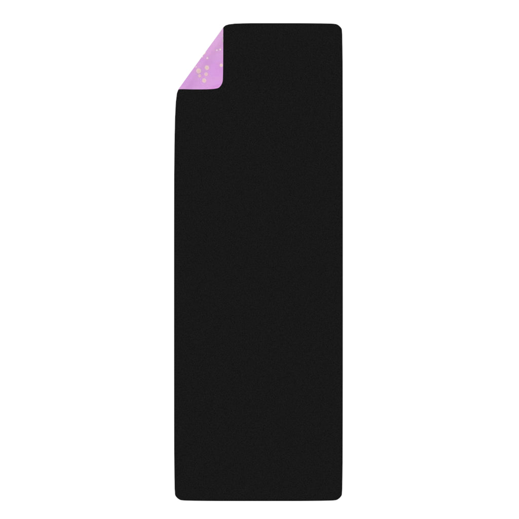 Picture of Picture of Fitness Geeker Rubber Yoga Mat (Pink Galaxy) back