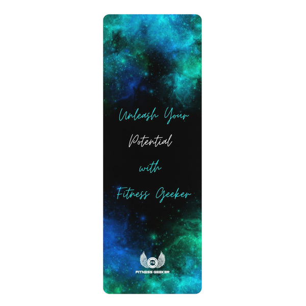 Picture of Fitness Geeker Rubber Yoga Mat (Galaxy) 