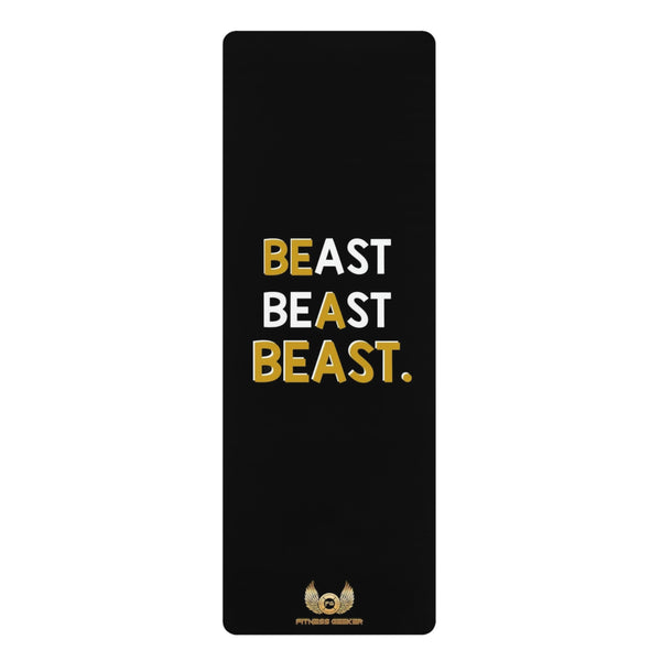 Picture of Fitness Geeker Yoga Mat "Be A Beast"