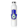 Picture of Fitness Geeker "Hamsa Hands with Evil Eyes" Water Bottle 20oz - Slim Bottle, Hot & Cold